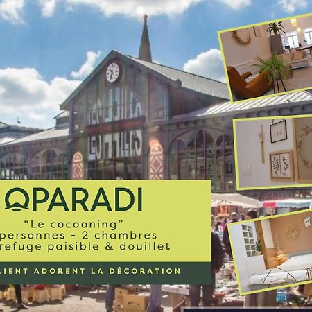 Oparadi "Le Coconing" En Plein Coeur Du Marche De Wazemmes Lille Exterior foto